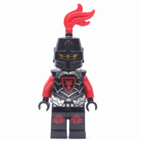 Minifigurka Dragon Knight, Red, Armor, Helmet with Red Plume