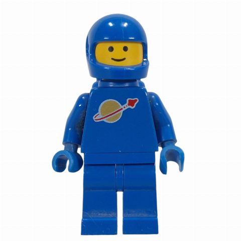Minifigurka Classic Spaceman, Blue with Airtanks, Brown Eyebrows (2446 Helmet)