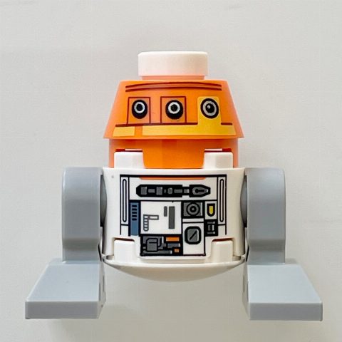Minifigurka Astromech Droid, C1-10P (Chopper), White Body