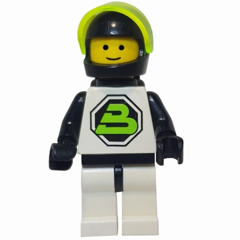 Minifigurka Blacktron II - 3626b Head