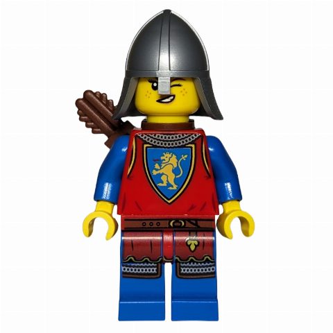 Minifigurka Knight, Archer, Woman, Quiver