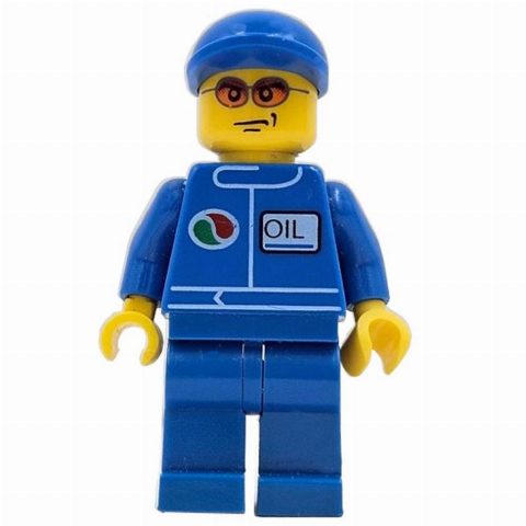Minifigurka Blue Torso, Blue Legs, Blue Cap - Overland Park