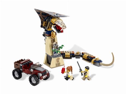 Zestaw LEGO Cursed Cobra Statue (Pharaoh's Quest)