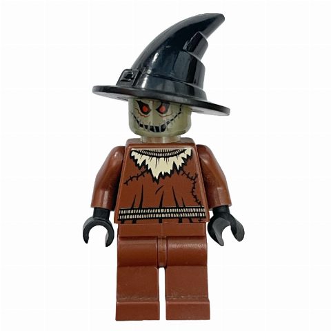 Minifigurka Scarecrow with Glow in the Dark Head and Black Hat