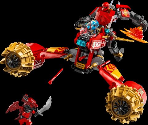 Zestaw LEGO Kai's Mech Storm Rider (Ninjago)