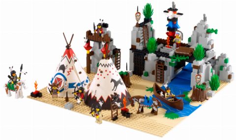 Zestaw LEGO Rapid River Village (Western)