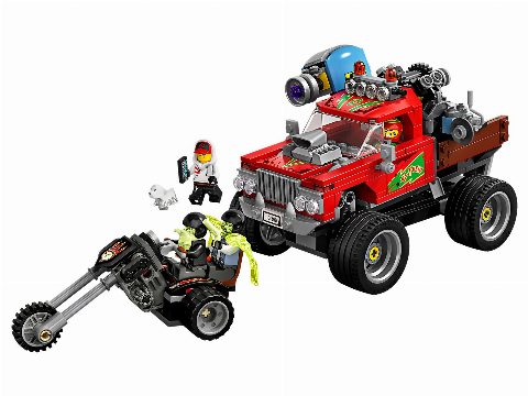 Zestaw LEGO El Fuego's Stunt Truck (Hidden Side)