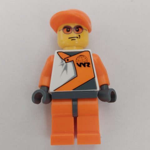 Minifigurka Race Official 2