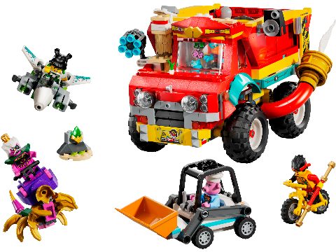 Zestaw LEGO Monkie Kid's Team Power Truck (Monkie Kid)