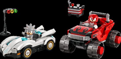 Zestaw LEGO Silver's Car vs. Knuckles' Monster Truck (Sonic The Hedgehog)