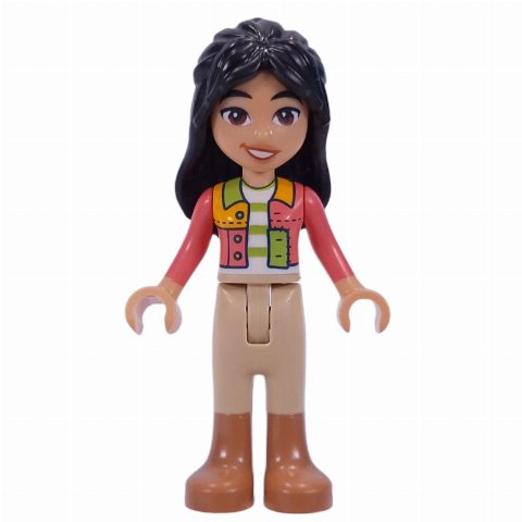 Minifigurka Liann - Coral Jacket, Tan Pants