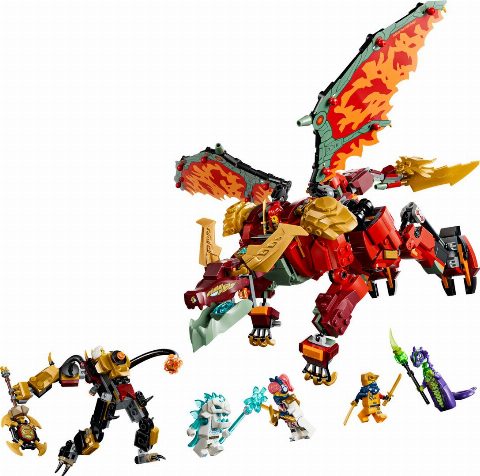 Zestaw LEGO Wyldfyre's Transforming Dragon Mech (Ninjago)