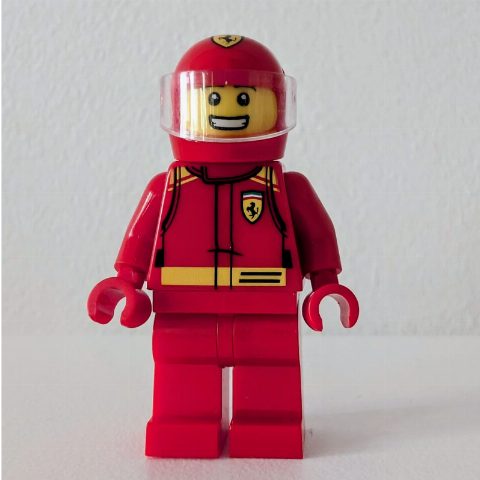 Minifigurka Race Driver, Ferrari, Helmet