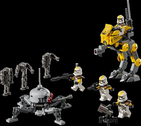 Zestaw LEGO® 327th Star Corps Clone Troopers Battle Pack (Star Wars)