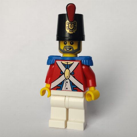Minifigurka Soldier (Imperial Soldier II) - Printed Shako, Gray Beard
