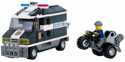 Zestaw LEGO Armored Car Action (Town)