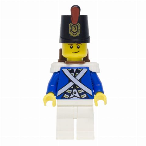 Minifigurka Soldier (Bluecoat) - Lopsided Smile