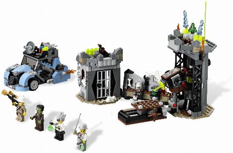 Zestaw LEGO The Crazy Scientist & His Monster (Monster Fighters)