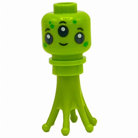 Minifigurka Alien, Lime