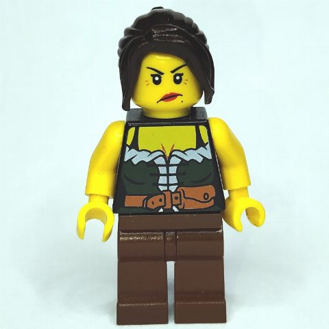 Minifigurka Gold Prospector, Woman