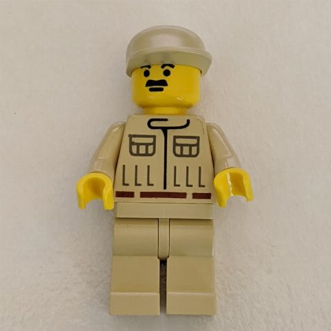 Minifigurka Rebel Technician / Ground Crew, Yellow Skin, Small Moustache