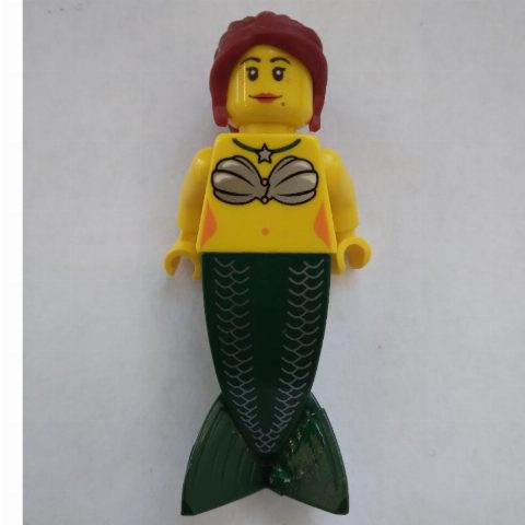 Minifigurka Mermaid - Dark Red Hair