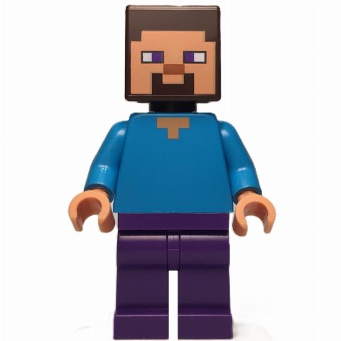 Minifigurka Steve, Nougat Face