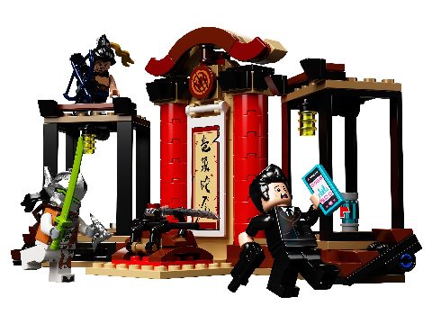 Zestaw LEGO Hanzo vs. Genji (Overwatch)
