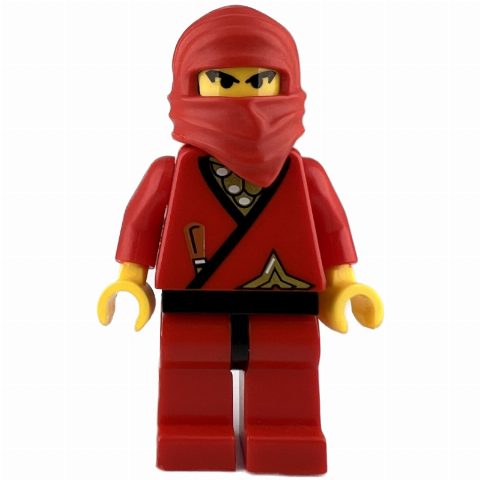 Minifigurka Ninja, Red - Re-issue
