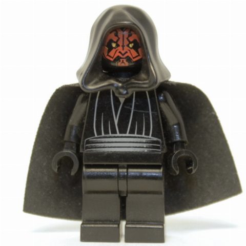 Minifigurka Darth Maul, Black Hood and Cape