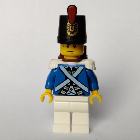Minifigurka Soldier (Bluecoat) - Sweating, Hat