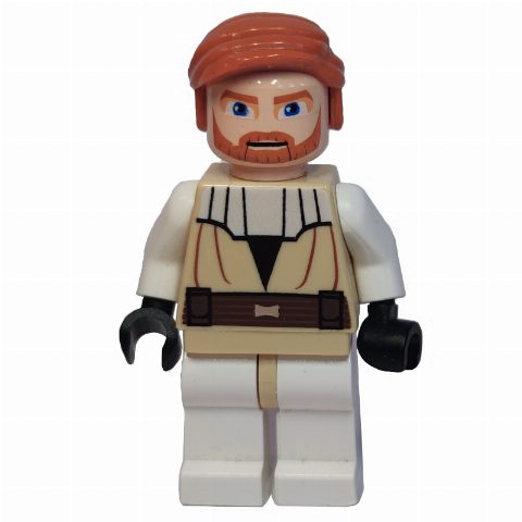 Minifigurka Obi-Wan Kenobi, White Legs (Clone Wars)
