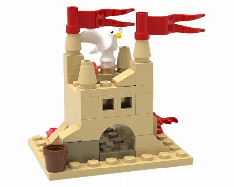 Zestaw LEGO 5x Sandcastle (Other)