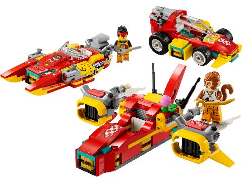 Zestaw LEGO Creative Vehicles (Monkie Kid)