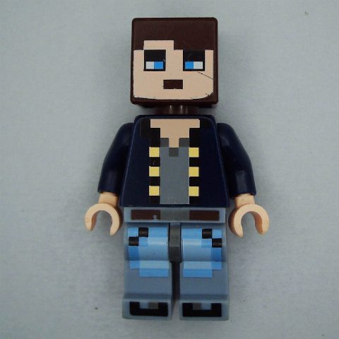 Minifigurka Skin, Dark Blue