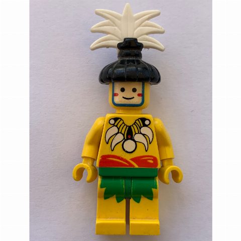 Minifigurka Islander - King Kahuka, Feathers