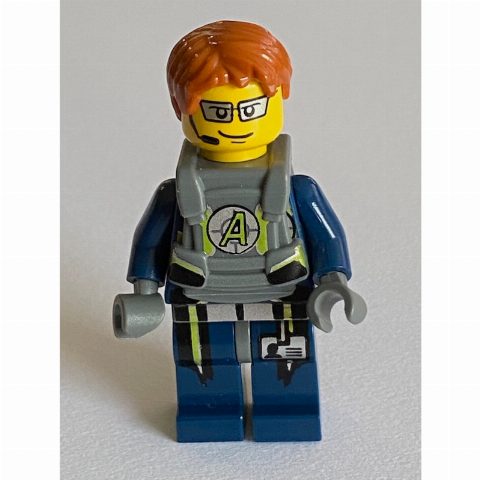 Minifigurka Agent Fuse with Body Armor