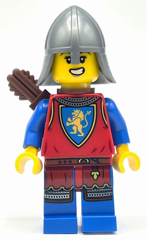 Minifigurka Knight, Woman, Quiver