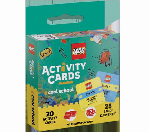 Zestaw LEGO® Activity Cards: Cool School (Gear)