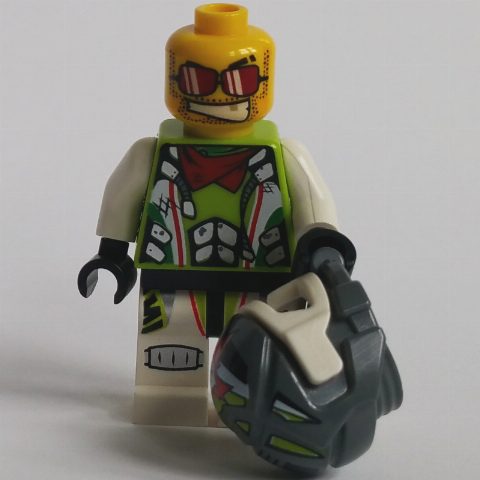 Minifigurka Race Driver - Team Daredevil 4