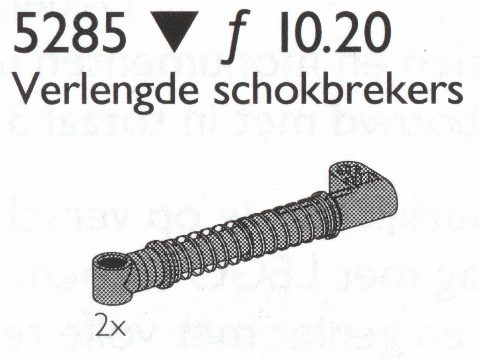 Zestaw LEGO® 2 Large Shock Absorbers / Large Shock Absorbers (Service Packs)