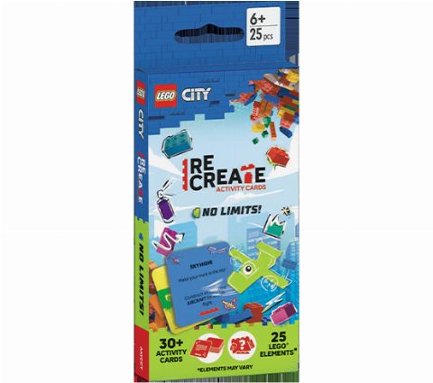 Zestaw LEGO City: ReCreate Activity Cards: No Limits (Gear)