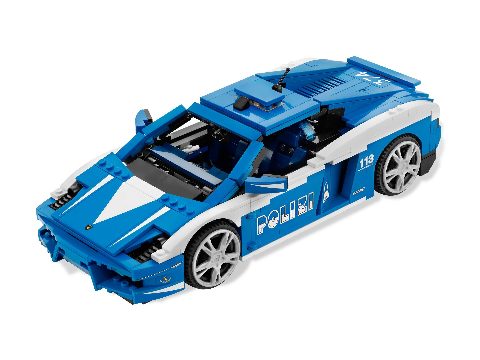 Zestaw LEGO Gallardo LP 560-4 Polizia (Racers)
