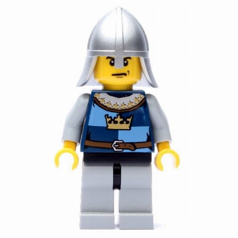 Minifigurka Knight, Dark Blue, Helmet