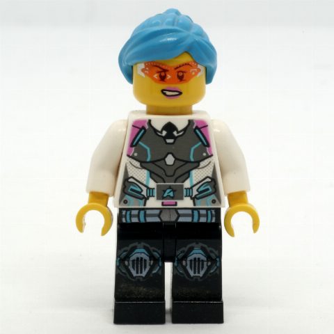 Minifigurka Agent Caila Phoenix with Dark Azure Hair
