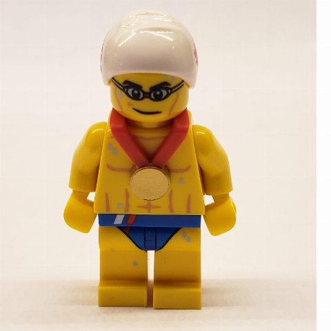 Minifigurka Stealth Swimmer, Team GB (CMF)
