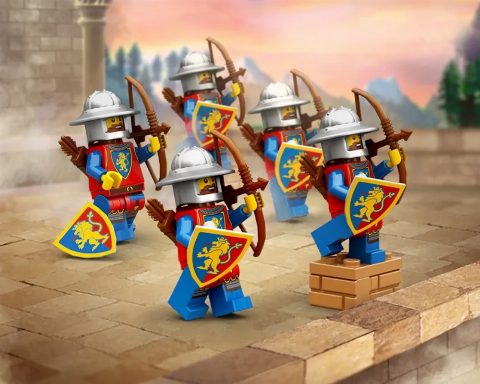 Zestaw LEGO 5 x Crusader Archers Bundle (Castle)