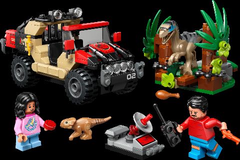 Zestaw LEGO Raptor Off-Road Escape (Jurassic World)