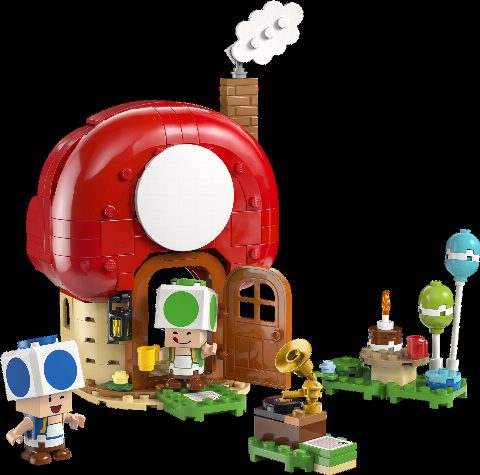 Zestaw LEGO Party at Toad's House (Super Mario)