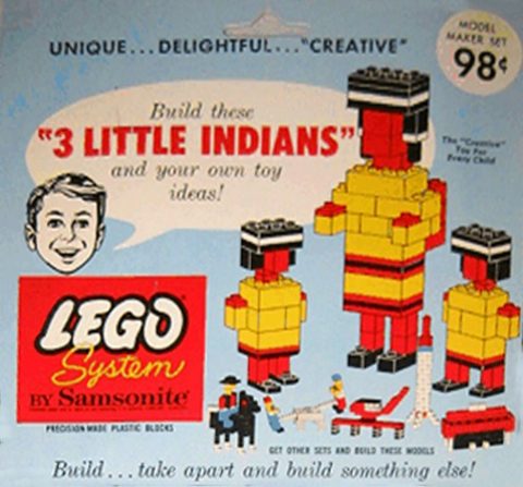 Zestaw LEGO® 3 Little Indians (System)